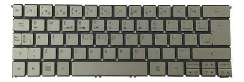 Teclado Acer Aspire S7-391 S7-392 Series Plata Español