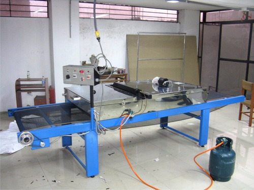 Horno Secado Plastisol Gas Automatico Acero Pulpo Serigrafia
