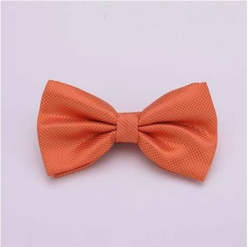 Corbatín Bow Tie Unisex Ajustable Naranja