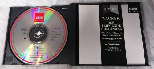 Wagner - Der Fliegende Holländer Van Dam - Hofmann / Karajan (Usado)