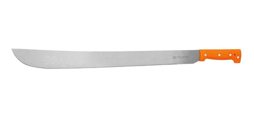 Machete Mango Remachado Naranja Profesional 24'' 61cm Truper