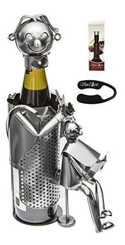 Fabulous Hairdresser ,barber Wine Bottle Holder Genuine Hand