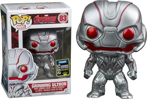 Funko Pop Grinning Ultron 83 Summer Convention (caja Dañada)