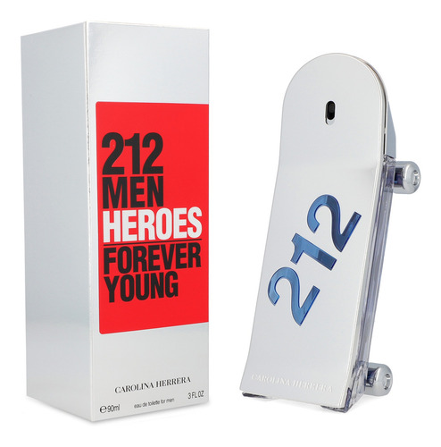 Perfume Para Hombre Carolina Herrera 212 Heroes Edt 90 ml