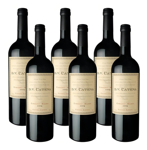 Vinho Argentino Dv Catena Cabernet-malbec 750ml Kit 6 Grfs