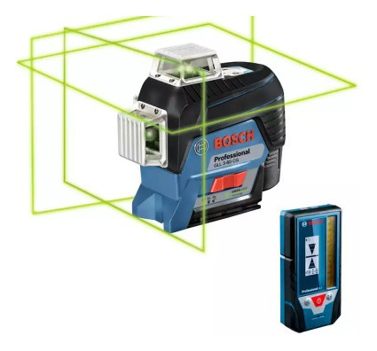 Imagem 3 de 3 de Nível A Laser Gll3-80cg C/ Receptor S/ Tripe Bosch