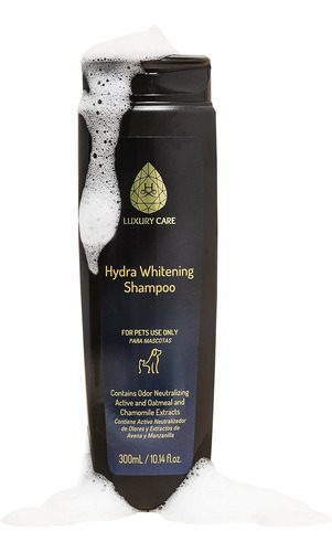 Hydra Luxury Care Whitening Shampoo 300ml Exclusivo Mascotas