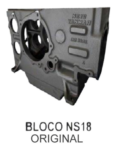 Bloco Motor Yanmar Nsb18 - B18 - Bm18 Original