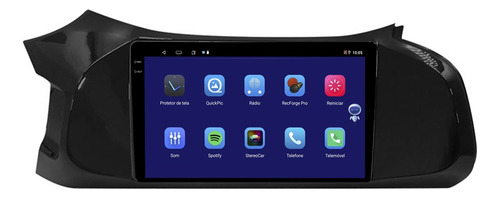 Multimidia Onix Lt Ltz 9p Octacore 6gb 128gb Moldura Fiamon