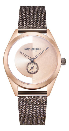 Reloj Mujer Kenneth Cole Kcwlg2223102 New York Color de la correa Rosa Color del bisel Rosa Color del fondo Rosa