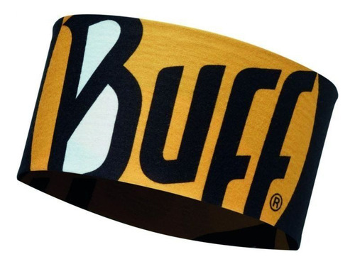 Headband Buff Coolnet Uv+ Ultimate Logo Black Cor Preto-amarelo