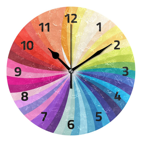 Reloj De Pared Decorativo Sin Tictac Para Varios Ambientes 2