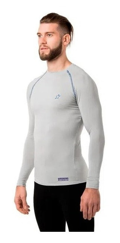 Remera Térmica Alaska Saukan Bamboo Eco Series Hombre