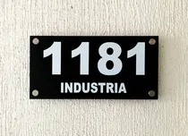 Comprar Número Casa U Oficina Personalizado 40 X 20 Cms
