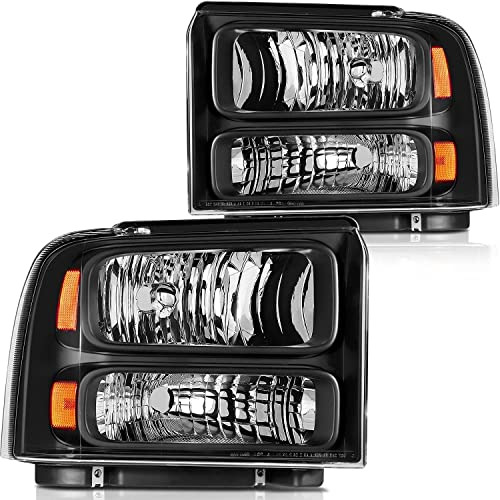 Conjunto De Faros Delanteros Ford F250/f350 2005-2007 Y...