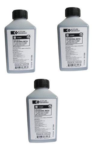 3x Refil Toner Para Km2820 Fs1035 M2035 M2040 Tk-1147 Tk1175