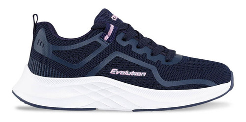 Tenis Borki Azul Osc Para Niña Croydon