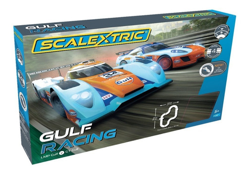 Autoslot - Scalextric Gulf Racing Set Con Cta. Vtas. Oferta!