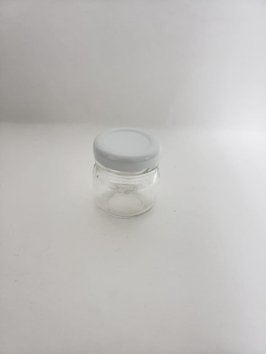 Imagem 2 de 5 de 150 Frascos Vidro-redondo Para Velas De 40ml