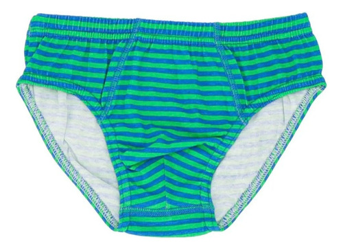 Slip Niño Mota Talla 8 Pack X5 Algodón Mt4101