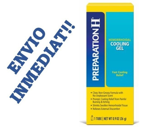 Preparation H Hemorroides Cooling Gel Refrescante 0.9 Oz