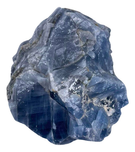 Hermosa Piedra Calcita Azul En Bruto,637g