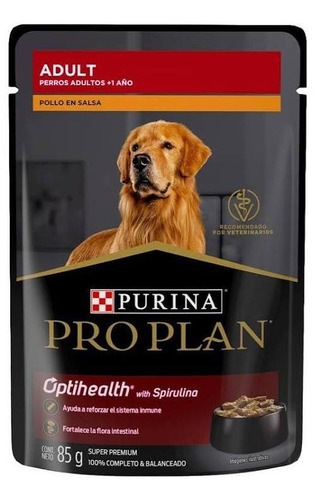 Pro Plan Pouches (sobres) Perro Pollo En Salsa 24 Pack