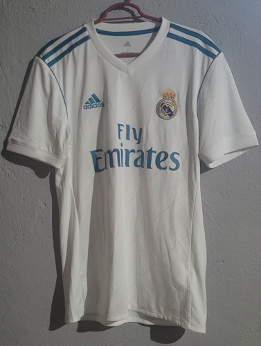 Jersey Real Madrid 17/18 Local Talla S, Climacool