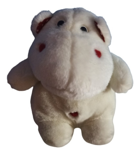 Peluche Hipopótamo Blanco