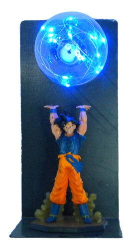 Lampara De Drangon Ball Goku Genkidama Pequeña Y Grande