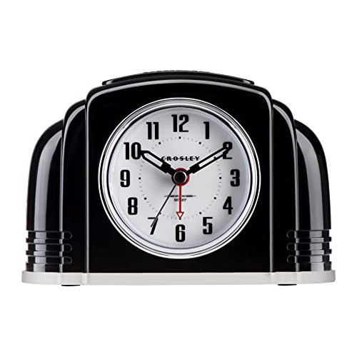 Timelink Crosley Reloj Despertador Analógico Art Deco