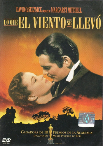 Dvd Lo Que El Viento Se Llevó * Gone With The Wind * 2004