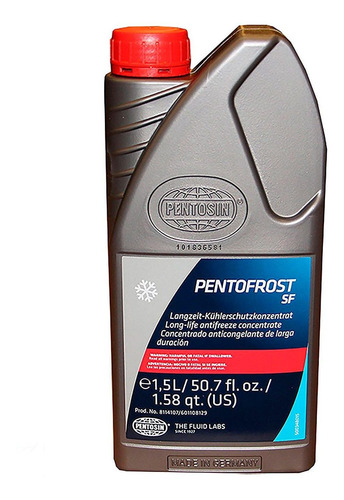 Anticongelante Rosa Pentofrost Sf Pentosin 8114107 1.5 Lt