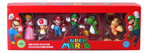 Figura Pelicula Super Mario Bros Nintendo Yoshi Luigi Peach