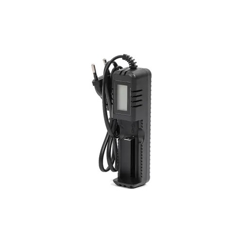 Cargador De 1 Batería 18650 26650 14500 Con Pantalla
