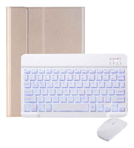 Funda De Teclado Led For Huawei Mediapad T 10s 10.1 Ñ