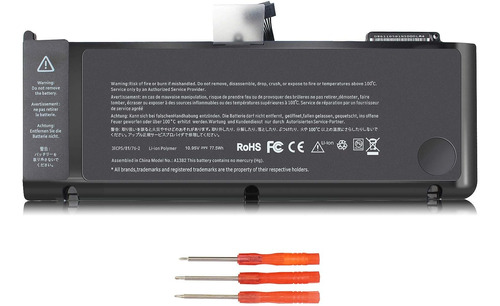 Bateria Para Macbook Pro De 15 A1286 A1382 10.95v 77.5wh