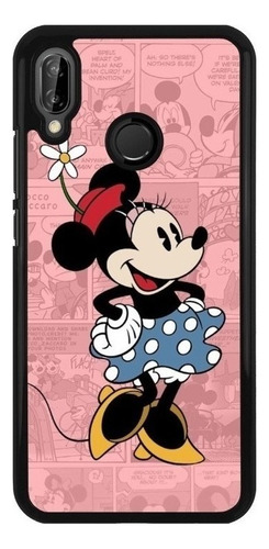 Funda Protector Para Huawei Minnie Mouse Moda Mujer N