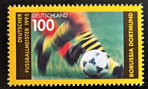 Alemania Deportes, Sello Mi 1833 Fútbol 1995 Mint L16692