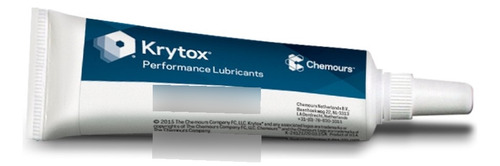 Krytox Por Chemours Gpl 204 Grasa  Pfpe/ptfe Puro  Tubo De 0