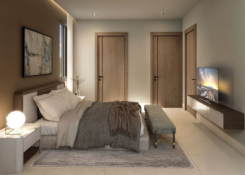 Apartamento De 1 Habitación En Moderno Residencial Gabina, Santiago.
