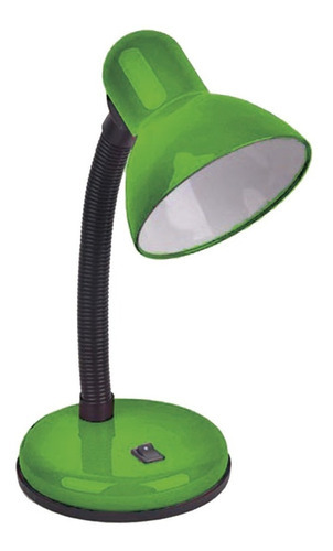 Iluminador Escrivaninha Direcionável Cor da cúpula Preto Cor da estrutura Verde