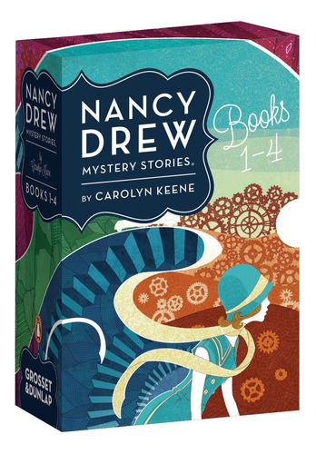 Book : Nancy Drew Mystery Stories Books 1-4 - Keene, Caroly