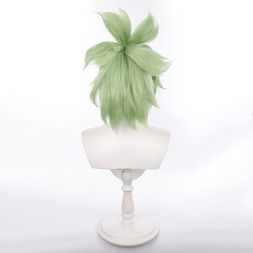Peluca Corta De 33 Cm Para Cosplay Kuki Shinobu, Resistente