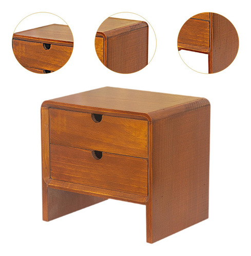 Cajón De Almacenamiento De Madera, Caja Organizadora,