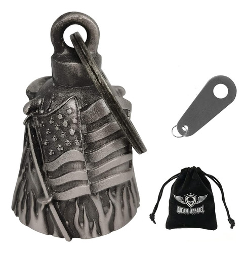 ~? Dream Apparel Motocicleta Us Flag Rider Bell Para Motocic