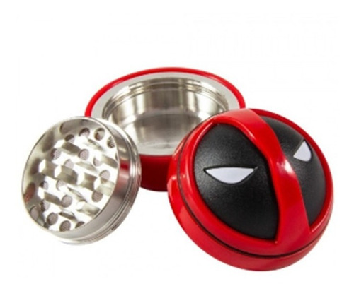 Imagen 1 de 4 de Picador Grinder Deadpool 3 Partes Metal Tamizador 1040