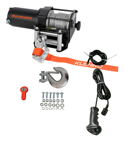 Guinche Malacate Electrico 12v Auto Kushiro 1360 Kg