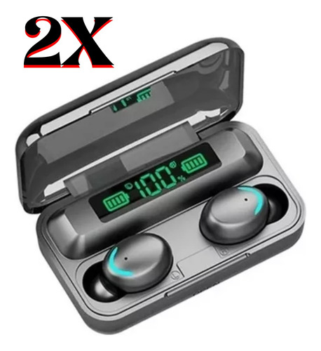 Audífonos Inalámbricos  F9 5c Tws Bluetooth 5.0 Pack 2x