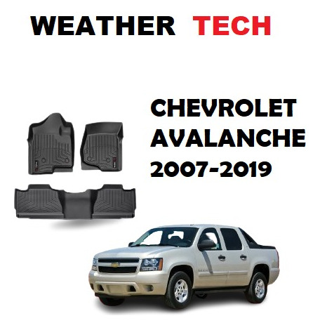 Alfombras Weather Tech Chevrolet Avalanche 2007-2019